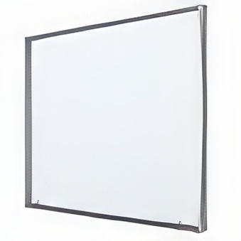 Gablota prezentacyjna na sztandar z unoszonymi drzwiami 120 x 120 x 9 cm