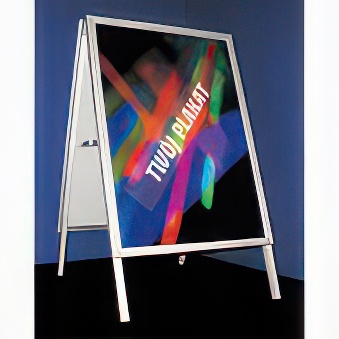 Potykacz reklamowy dwustronny A0 (84 x 118,9 cm)
