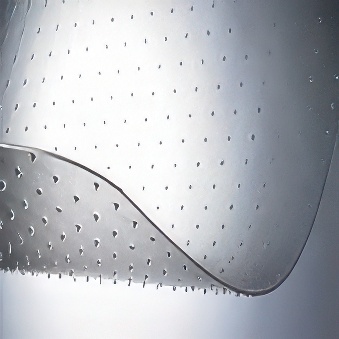 Chair mat with grippers 120 x 120 cm (polycarbonate)