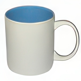 Mug for sublimation printout - blue inside