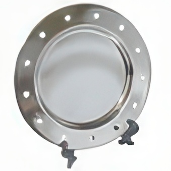 Talerz metalowy okrągły do nadruku do sublimacji, średnica 15 cm