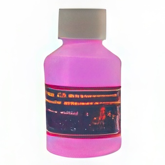 Cleaning fluid for print heads - pink, outside, OCP brand, 100 ml