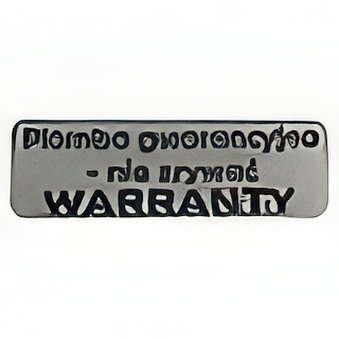 Etykiety uniwersalne - Etykiety - Plomba gwarancyjna - nie zrywać (E-1006)