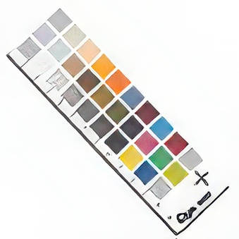 Colour Chart QP Card 201