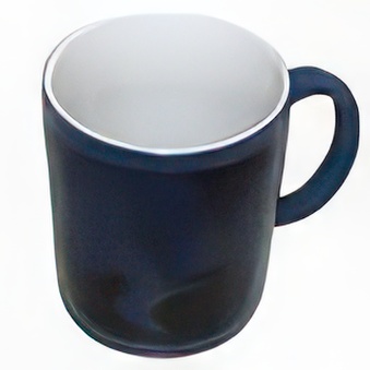 Thermo mug changing colours for for sublimation printout - blue