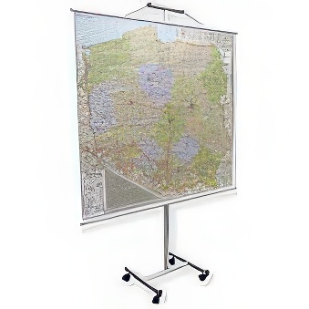 Hanger for maps and charts