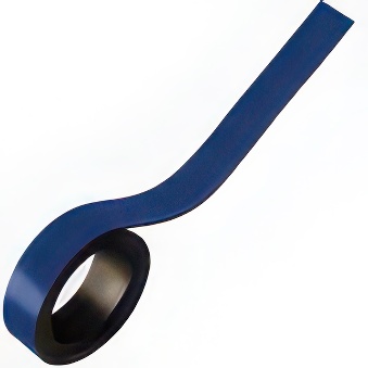 Paski magnetyczne 20 mm x 100 cm niebieskie - 2 sztuki