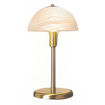 Lampa biurkowa gabinetowa Ella mosiądz mat