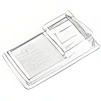 Plastic cover for HP 21 / 27 / 56