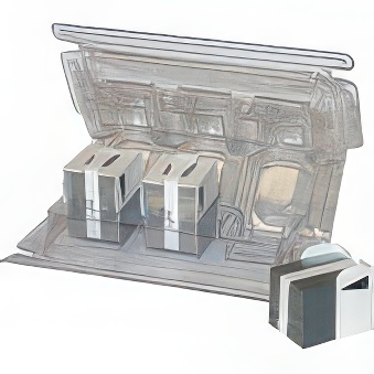 QMS / Konica / Minolta Bizhub C 203 / 250 / 253 / 353 - Staple Cartridge (Zszywki) - Konica Minolta Bizhub C 203 / 250