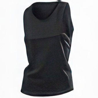 Tank Top black T-shirt for print S