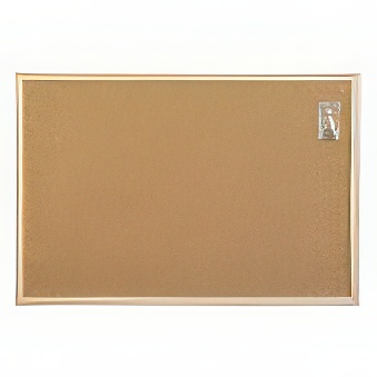 Cork board with wooden Frame 120 x 150 cm