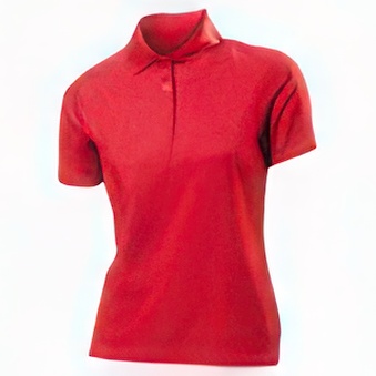 Polo Women red T-shirt for print M