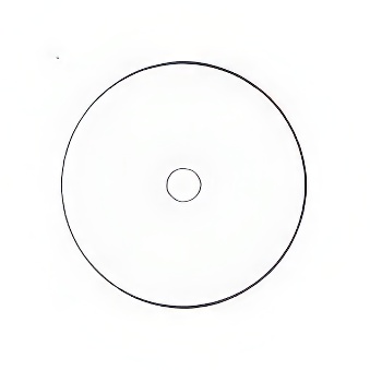 Platinet CD-R, 52x speed, printable surface glossy, waterproof. Pack of 45 pcs (cake).
