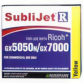 Gel cartridge Yellow for sublimation for Ricoh GX 7000 (SubliJet R)
