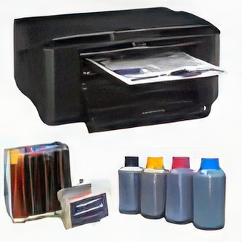 Drukarka do sublimacji Epson WorkForce 7015, w zestawie system ciss i atramenty