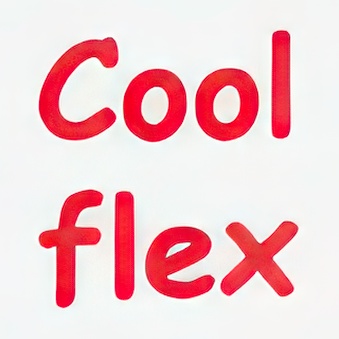 Folia flex samoprzylepna czerwona (Cool Flex) - 1 metr bieżący