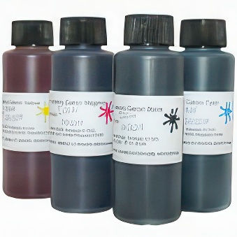 Set of edible inks Canon CMYK