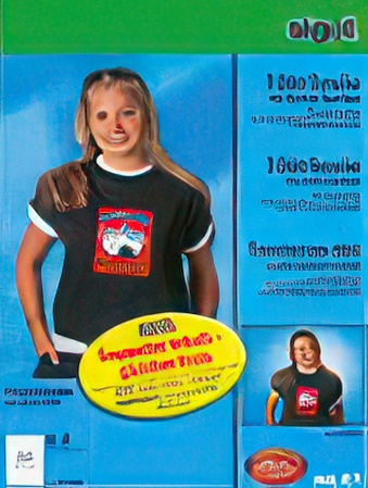 Papier transferowy do drukarek atramentowych na ciemne tkaniny - Transfer T-shirt Black IP 653