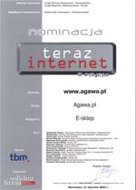 Nominacja - Teraz Internet