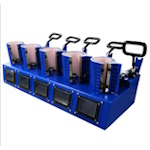 TMax 5 - 5-stanowiskowa prasa transferowa do kubków