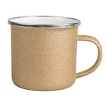 Enamel steel mug for sublimation