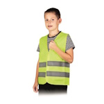 Yellow. reflective vest for kids