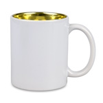 Sublimation Mug - Glossy Gold Inner
