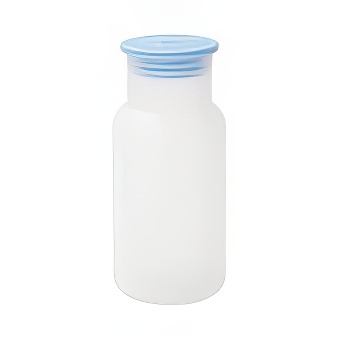 Szklana butelka z pokrywką do sublimacji i graweru, kolor - bezbarwny, 550 ml