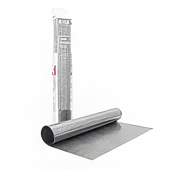 Folia B-Flex Craft brokatowa piaskowa srebrna