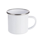Enamel steel mug for sublimation