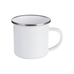 Enamel steel mug for sublimation