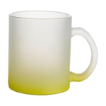 Frosted glass sublimation mug