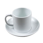Plastic unbreakable coffee cup