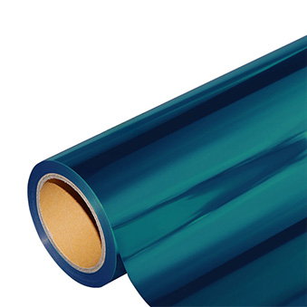 Folia Flex metaliczna, kolor - błękitny
