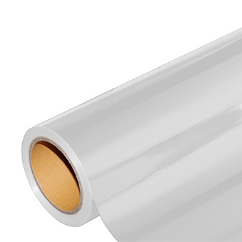 Folia Flex metaliczna do nadruku DTF, kolor - biały, 70 µm