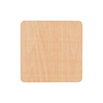 Plywood mugs pad for sublimation and engraving - heart