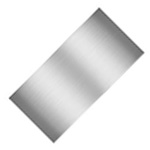 Aluminium plate for sublimation overprint