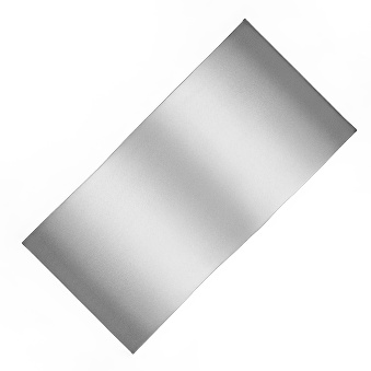Tabliczka metalowa do nadruku termotransferowego, sublimacji, DTF i graweru laserowego - srebrna satynowa, 600 x 300 mm