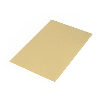 Tabliczka metalowa do nadruku termotransferowego, sublimacji, DTF i graweru - złota szczotkowana, 200 x 150 mm