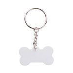 Keychain for sublimation and engraving - bone
