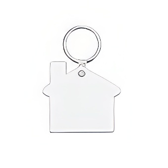 Brelok MDF do sublimacji i graweru - domek 5,2x5,7 cm