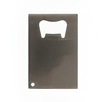 Metalowy otwieracz do butelek do sublimacji i graweru srebrny, 5,3 x 8,5 cm