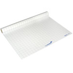 Magic Chart fully gridded - self-adhesive, not dry-wipe flipchart film with marker