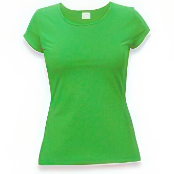 Koszulka damska Standard do nadruku Kolor: jasnozielony Rozmiar: XL