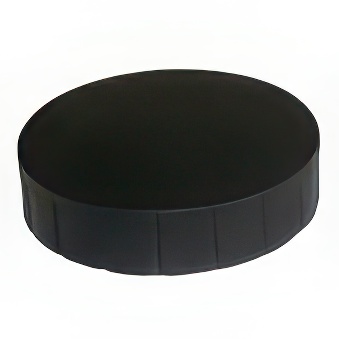 Magnesy tablicowe biurowe okrągłe - czarne 15 mm