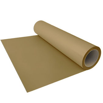 Folia HeatFlex metaliczna do nadruku DTF, kolor - złoty, 90 &micro;m