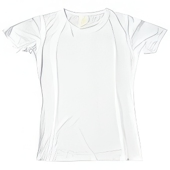 Koszulka Sport Lady do sublimacji Kolor: biały Rozmiar: XL