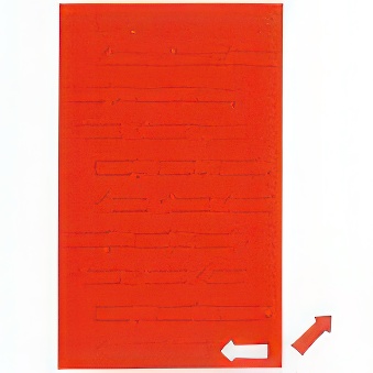 Symbole magnetyczne - czerwone strzałki