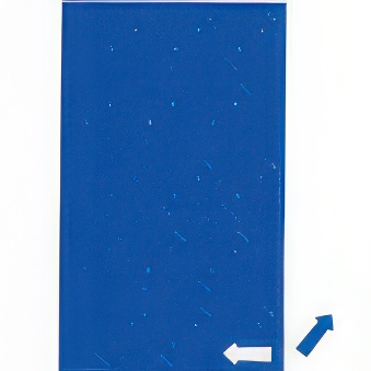 Symbole magnetyczne - niebieskie strzałki